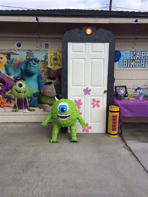 monsters inc party decorations|monsters inc doors printable.